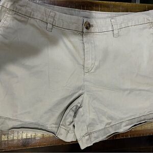 Faded Glory Women's Beige Cargo Shorts